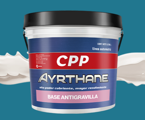AYRTHANE BASE ANTIGRAVILLA NEGRO 1 GL - CPP