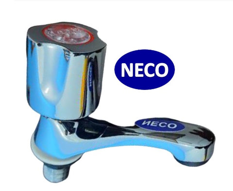 Caño lavatorio bronce cromado - Neco