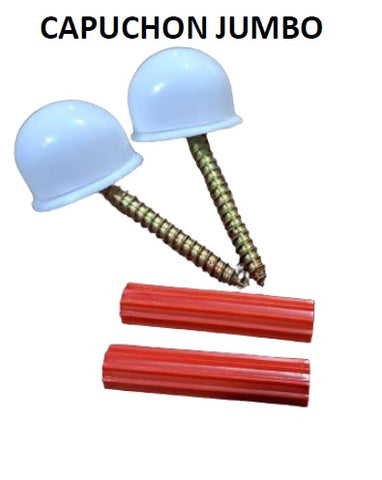 Pernos de anclaje pvc capuchon jumbo - Neco