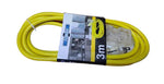 Extension vulcanizado amarillo 2x18 3mts - Teolux