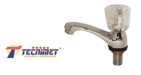 Caño lavatorio bronce acrílico - Tecnimet