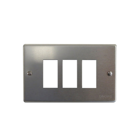 Placa aluminio 503 3SR 3H - Bticino