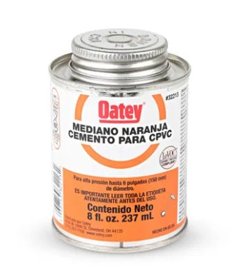 Cemento p/cpvc naranja 237ml - Oatey