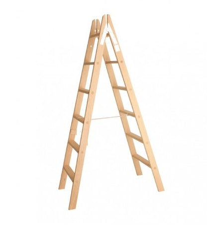 Escalera d/madera 6 pasos - Nacional