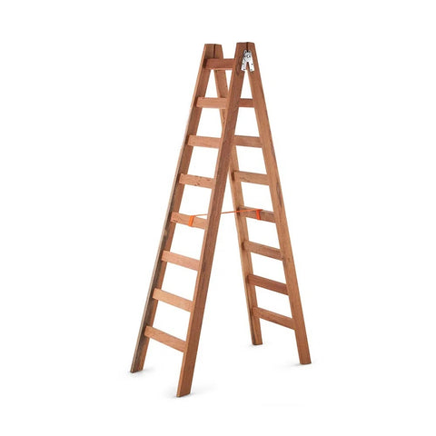 Escalera d/madera 8 pasos - Nacional