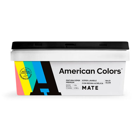 Latex American colors/marfil 4Lt - CPP