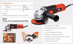 Amoladora esmeril 820W G720 4-1/2" - Black&Decker