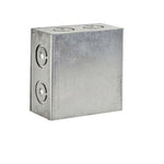 Caja pase galvanizada 6x6x3 liviano - Nacional