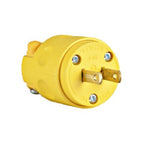 Enchufe 15amp.d/pvc amarillo 115PV - LEVITON