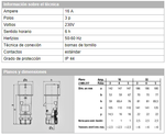 Enchufe 16Amp/azul 2p+t IP44 248 - MENNEKES