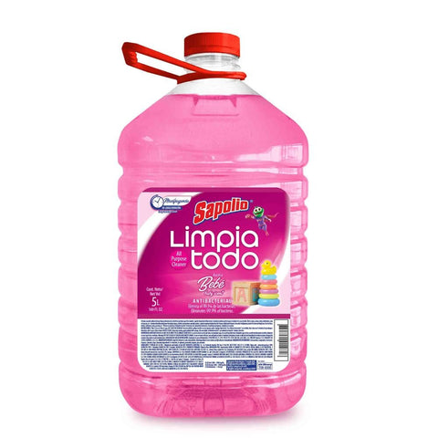 Limpia todo/bebe 5lt- Sapolio