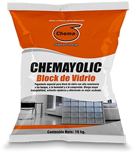 Chemayolic Block vidrio 1Kg - Chema