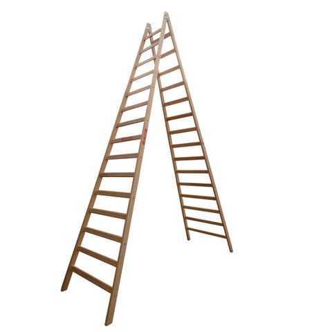 Escalera d/madera 14 pasos - Nacional