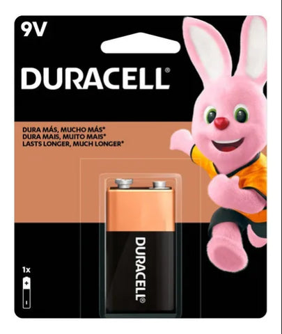 Bateria 9V ALKALINA - Duracell