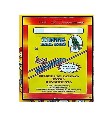 Tinte p/ropa/guinda - Grybor