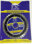 Disco corte p/concreto turbo 4" - F3C