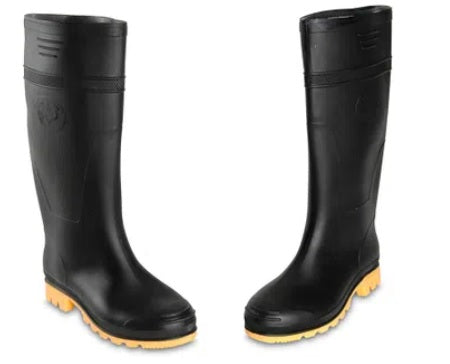 Botas de jebe/negro T38 - PANTHER