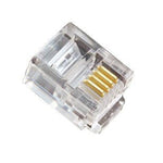 Conector p/telefono RJ11 4hilos - China