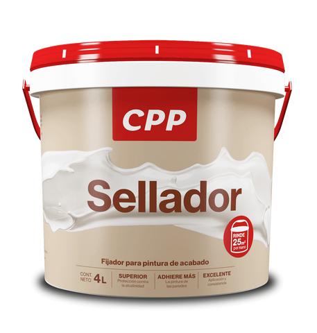 Sellador para muros blanco 4Lt - CPP