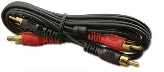 Cable p/audio doble RCA 2mts - Nacional