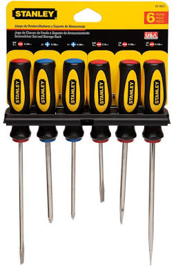 Juego destornillador 6pcs 60060 - Stanley