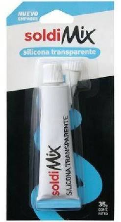 Silicona soldimix transparente 35g - Soldimix