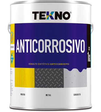 Esmalte anticorrosivo blanco 1Gl - Tekno