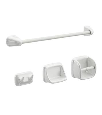 Juego Accesorio loza blanco 4pcs SI.74.0.0.21 - Italgrif