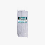 Precinto nylon blanco 8" 4.8mmx200mm - Importado