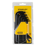 Juego llaves hexagonales 12pcs 69257 - Stanley