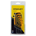 Juego llaves hexagonales 10pcs 69253 - Stanley