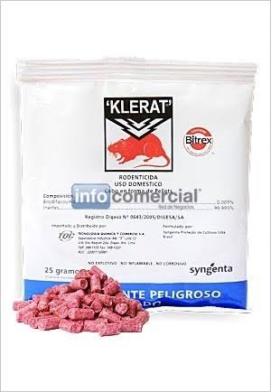 Raticida 25gr - Klerat