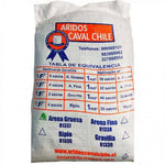 Saco bolsa desmonte costal reciclado 25kg - Nacional