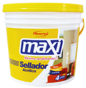 Sellador acrilico 4Lt  Maxi