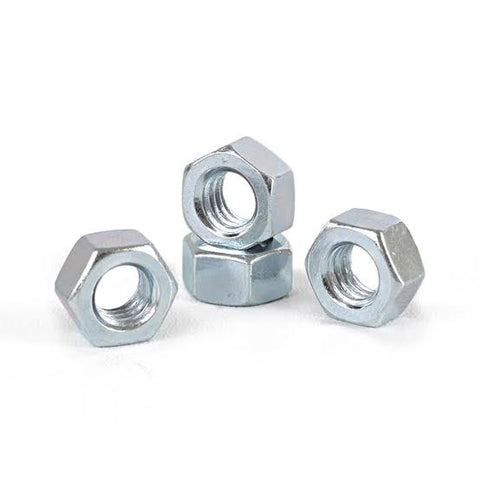 Tuerca hexagonal 1/4"  - Nacional