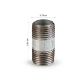 Niple galvanizado 1/2"x1 1/2" - Nacional