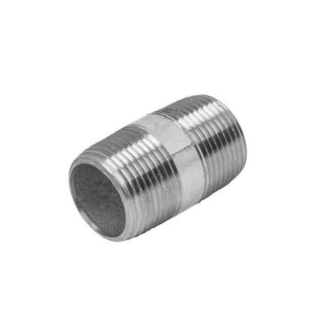 Niple galvanizado 1/4"x11/2" - Nacional