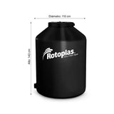 Tanque 1100Lt Negro - Rotoplast