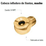 Cabeza inflador de llantas Macho BOCH-MA-1/4 19087 - TRUPER