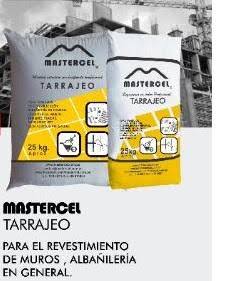 Tarrajeo listo impermeable x 25kg - Mastercel