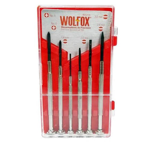 Juego d/desarmadores relojero WF2190 - WOLFOX