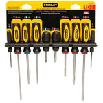 Juego de destornilladores 10pcs 60100S - Stanley