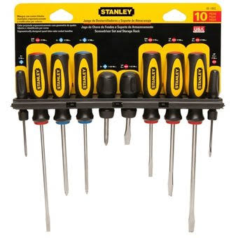 Juego de destornilladores 10pcs 60100S - Stanley