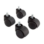 Garucha 1 1/2" pin nylon --c/juego-- - CASTERS