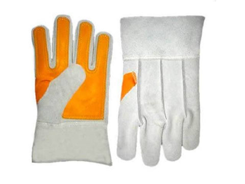 GUANTES CUERO BADANA PALMA DE RES DE 10” - Nacional