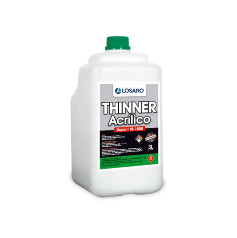 Thinner acrilico 3Lt - Losaro