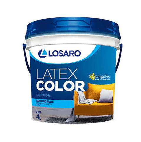 Latex losaro/blanco 4Lt - Losaro