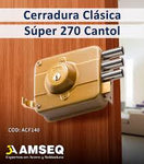 Cerradura clasica 270 - Cantol