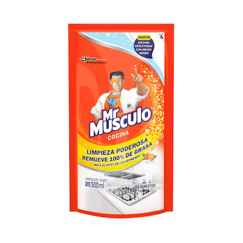 Sacagrasa naranja 500ml - MrMusculo