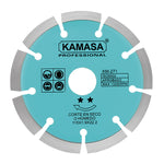 Disco diamantado segmentado 4 1/2" KM-271 - Kamasa